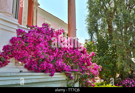 Nizza, Frankreich - 17. Juni 2014: Villa Ephrussi de Rothschild in Saint Jean Cap Ferrat Stockfoto