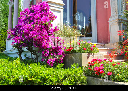 Nizza, Frankreich - 17. Juni 2014: Villa Ephrussi de Rothschild in Saint Jean Cap Ferrat Stockfoto