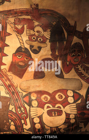 Spanien, Madrid, Nazca Kultur Ausstellung, Keramik, Stockfoto
