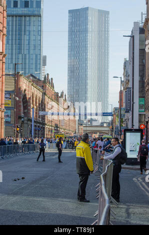 Manchester City Homecoming 2019 Stockfoto