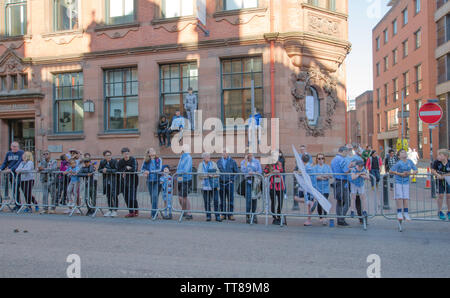 Manchester City Homecoming 2019 Stockfoto