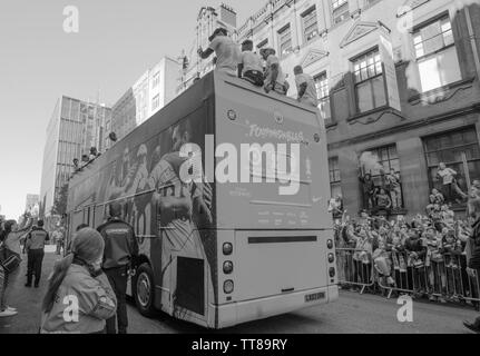 Manchester City Homecoming 2019 Stockfoto