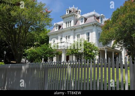 Glen Auburn in einem viktorianischen Haus in Natchez, Mississippi, Baujahr 1875. Stockfoto