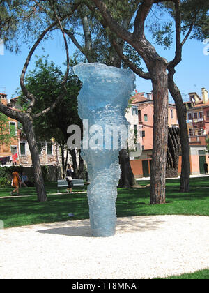 Skulptur Ausstellung auf der Biennale in Venedig, Italien, Stockfoto