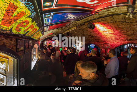 Den Cavern Club, Matthew Street, Liverpool, England Stockfoto