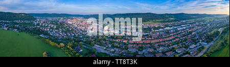 Malerische Aussicht auf die Landschaft gegen Himmel Stockfoto