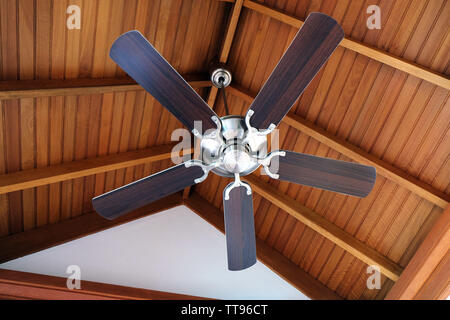 Deckenventilator, innen Stockfoto