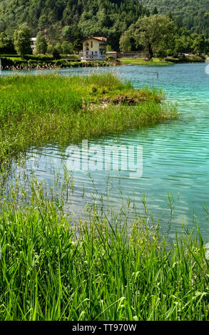 Bilder vom Lago di Ledro Italien Stockfoto