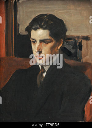 Joaquin Sorolla y Bastida (1863-1923). Spanischer Maler. Portrait von seinem Sohn Joaquin Sorolla García (1892-1948) Mit 22 Jahren, 1914. Sorolla Museum. Madrid. Spanien. Stockfoto