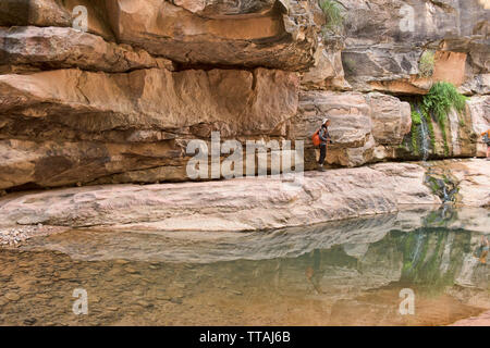 Trekking in der schönen Torotoro Canyon, Torotoro, Bolivien Stockfoto