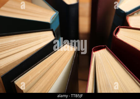 Herzen von Bücher, in der Nähe Stockfoto