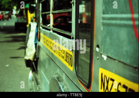 Jeepney, Manila, Philippinen Stockfoto