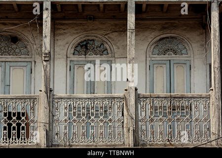 12 Jan 2007 Architecture-Old House-Pune Maharashtra - Indien Stockfoto