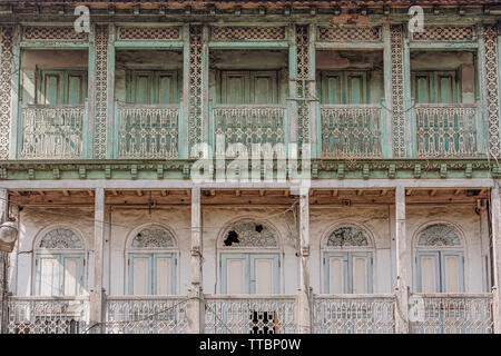 12 Jan 2007 Architecture-Old House-Pune Maharashtra - Indien Stockfoto
