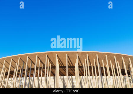 Das Nationalstadion in Brasilia, Brasilien. Stockfoto