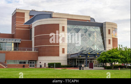 Luther F. Carson vier Flüsse Zentrum dient als Schauplatz für Frühjahr Stepp-show 2019 Paducah Kentucky USA Stockfoto