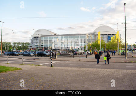 Arnhem, Niederlande - 3 Juni, 2019: Gelredome während eines Fußballspiels von Vitesse. Gelredome ist ein Fußballstadion in der Stadt Arnhem Stockfoto