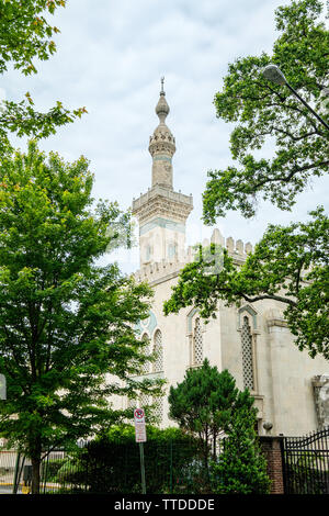 Islamische Zentrum von Washington DC, 2551 Massachusetts Avenue NW, Washington, DC Stockfoto