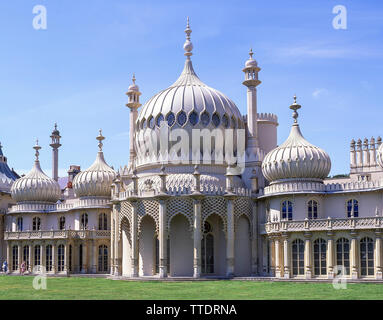 Die Royal Brighton Pavilion, alte Steine, Brighton, East Sussex, England, Vereinigtes Königreich Stockfoto