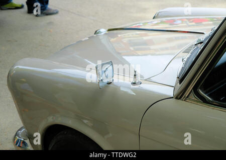 Die Morris 1100 Auto, zwischen 1962 - 1971 erbaut; Classic British Car von der British Motor Corporation; die 4-türige Limousine. Stockfoto