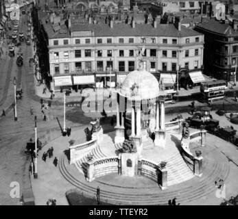 St. George's Circus, Lord Street, Liverpool Stockfoto