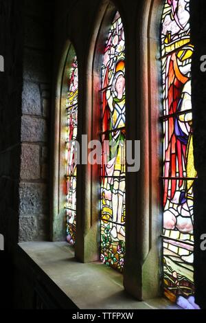 Saint Conan's Kirk, Loch Awe Stockfoto