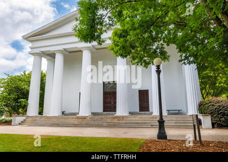 ATHENS, GA, USA - 3. Mai: Kapelle am 3. Mai 2019 an der Universität von Georgia, North Campus in Athens, Georgia. Stockfoto