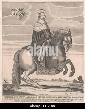 Maximilian Heinrich, Herzog von Bayern, Kurfürst von Köln, Additional-Rights - Clearance-Info - Not-Available Stockfoto