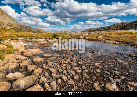 Alpine See der Indian Peaks Wilderness Stockfoto