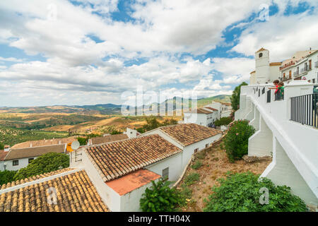 Zahara de la Sierra, Andalusien Stockfoto