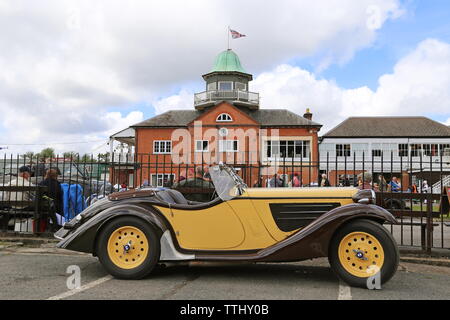 Frazer Nash/BMW 319 Typ 55 Sport (1937), zwölf Festival 2019, Brooklands Museum, Weybridge, Surrey, England, Großbritannien, Großbritannien, Europa Stockfoto