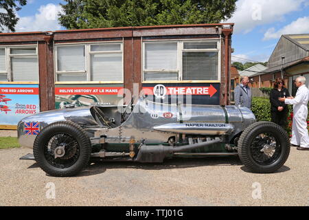 Napier-Railton 24 Liter (1933), zwölf Motorsport Festival 2019, Brooklands Museum, Weybridge, Surrey, England, Großbritannien, Großbritannien, Europa Stockfoto