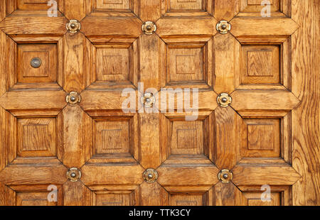 Vintage Holztür Hintergrund Stockfoto