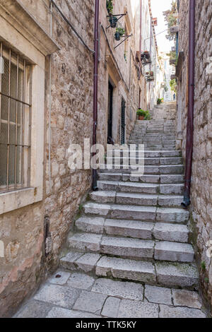 03. Mai 2019, Dubrovnik, Kroatien. Alte Stadt Architektur Stockfoto