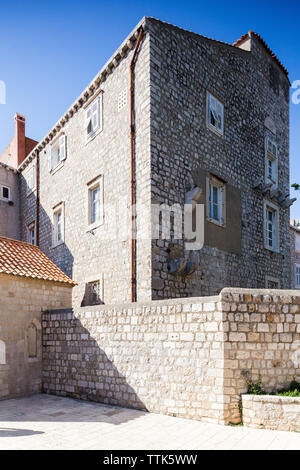 03. Mai 2019, Dubrovnik, Kroatien. Alte Stadt Architektur Stockfoto