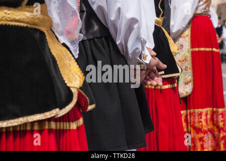 Sant'Efisio Parade. Am ersten Tag im Mai. Cagliari. Sardinien. Italien Stockfoto