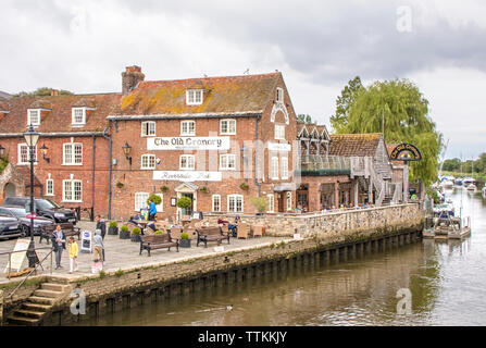 Poole Quay in historischen Wareham, Dorset, England, Großbritannien Stockfoto