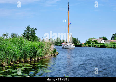 Freizeit und Wasser Mangement in den Niederlanden Stockfoto