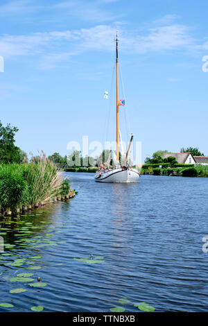 Freizeit und Wasser Mangement in den Niederlanden Stockfoto