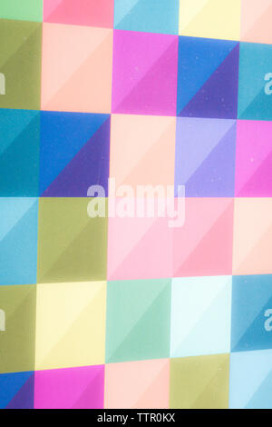 Bunt karierten Abstract Background, variable Größen Hintergrund Stockfoto