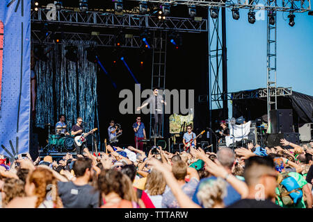 Saint Motel Durchführen an den Voodoo Musik und Kunst erleben Stockfoto