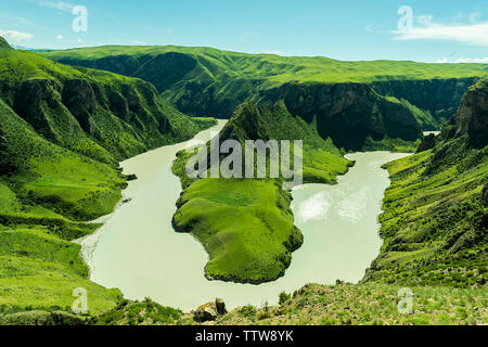 Juni Tag in Yili, Xinjiang Stockfoto