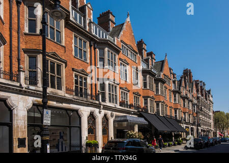 Mount Street, Mayfair, London, England, Großbritannien Stockfoto