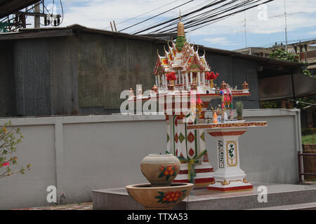 Spirit House, Bangkok, Thailand Stockfoto