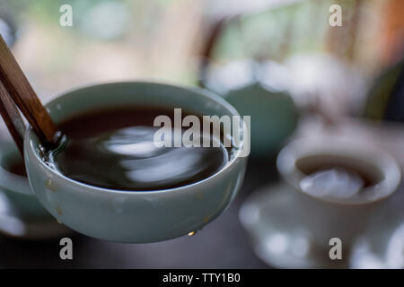 Eine Tasse Tee. Stockfoto