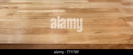 Braun gestreifte Textur Holz Regal board Stockfoto