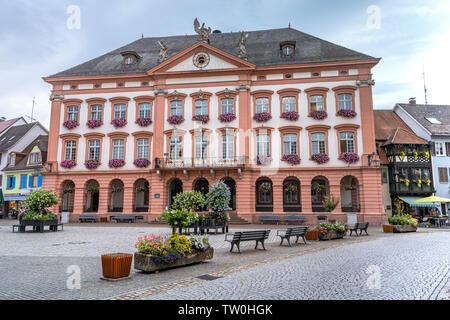 Rathaus der Stadt Gengenbach, Schwarzwald, Deutschland, historische Stadt und Reiseziel Stockfoto