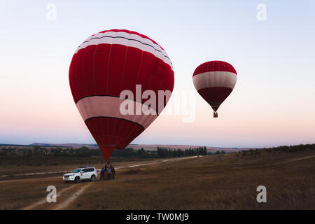 Ballon aerostat Stockfoto