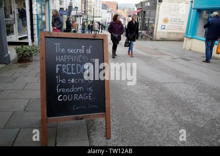 GVs, Stroud, Gloucestershire. - 9. Februar 2019 Bild von Andrew Higgins - tausend Wort Medien kein Verkauf, keine SYNDICATION. Ansprechpartner für m Stockfoto