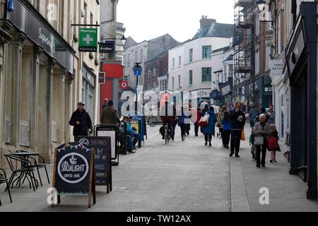 GVs, Stroud, Gloucestershire. - 9. Februar 2019 Bild von Andrew Higgins - tausend Wort Medien kein Verkauf, keine SYNDICATION. Ansprechpartner für m Stockfoto